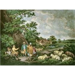 Etching Views/Landscapes Shepherds The #1774670