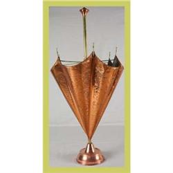 Decorative Umbrella Stand Umbrella-Shape Copper#1774716