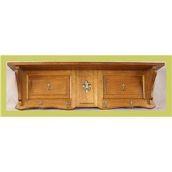 French Decorative Hat Rack Oak #1774718