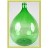 Image 1 : French Decorative Wine Bottle Glass Large Green#1774849