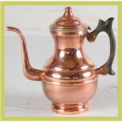 Antique French Kitchenware Kettle Copper #1774880