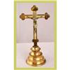 Image 1 : Antique French Art Deco Crucifix Standing #1774905