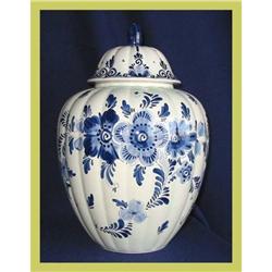 Blue Delft Ginger Jar Ceramic Faience #1774994