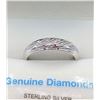 Image 1 : Sterling Silver Diamond Ring