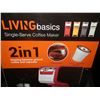 Image 2 : 2 in 1 Single Serve Coffee Maker