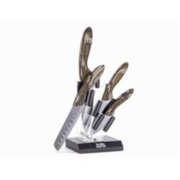 5 pc Ceramic Blade Cutlery Set