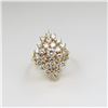 Image 2 : Glamorous Fine Quality Diamond Cocktail Ring