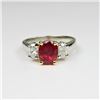 Image 1 : Exceptionally Fine Ruby and Diamond Ring