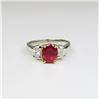 Image 2 : Exceptionally Fine Ruby and Diamond Ring