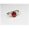 Image 3 : Exceptionally Fine Ruby and Diamond Ring