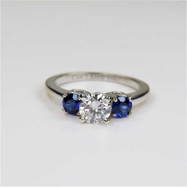 Beautiful High Quality Diamond and Blue