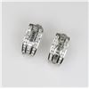 Image 1 : Dazzling High Quality Diamond Earrings