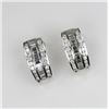 Image 2 : Dazzling High Quality Diamond Earrings