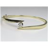 Image 2 : Dynamic Diamond Bangle Bracelet