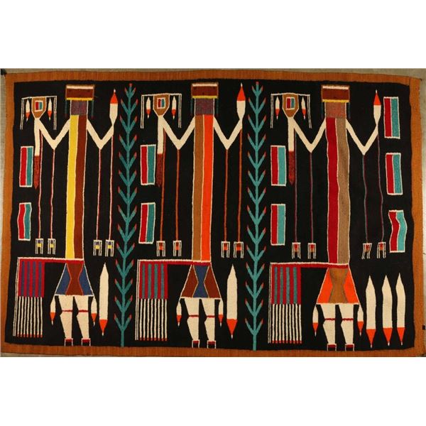 Navajo Yei Rug