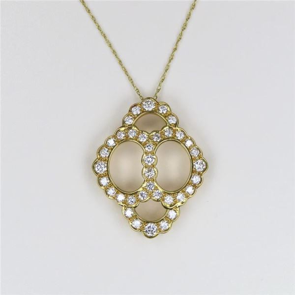 Gorgeous Extra Fine Diamond Pendant