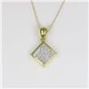 Image 1 : Brilliant Extra Fine 18 karat Diamond Pendant