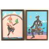 Image 1 : Lot of 2 Original Acrylics
