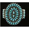 Image 1 : Zuni Turquoise Cluster Bracelet