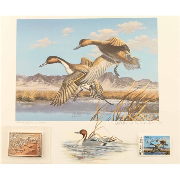 Utah II 1987/88 Duck Stamp Print