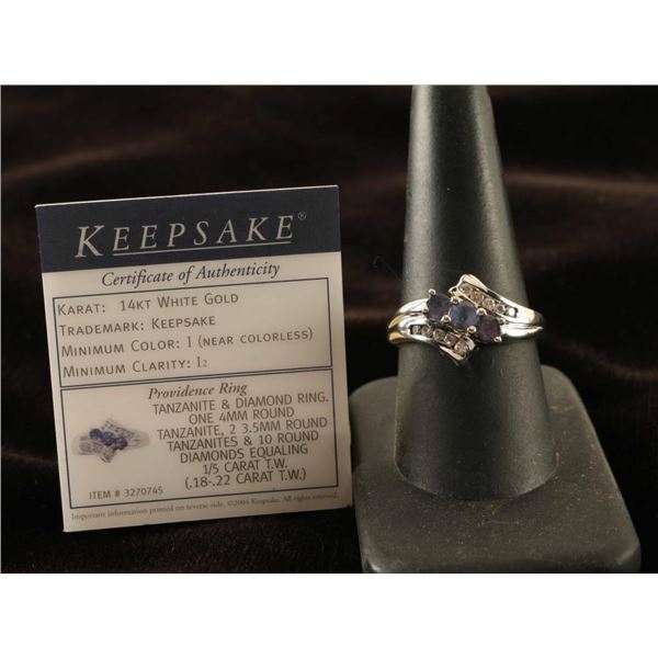 Tanzanite & Diamond Ring