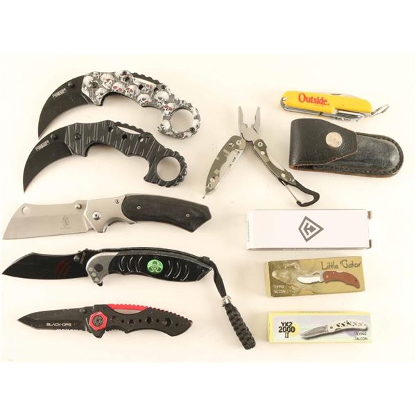 Lot of Folding Knives