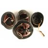 Image 2 : Lot of 4 WWII Dutch Helmets