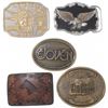 Image 1 : Lot of (5) Belt Buckles