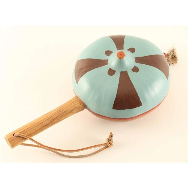 Painted Hopi Rattle