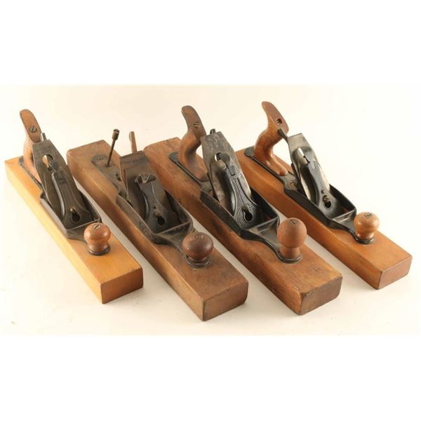 Lot of (4) Winchester Wooden Base Planes