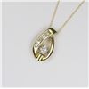 Image 2 : Contemporary Style Diamond Pendant