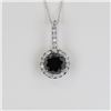 Image 1 : Elegant 18 karat Black and White Diamond