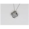 Image 2 : Dazzling Diamond Pendant featuring 33 Princess