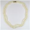 Image 2 : Classy Double Strand of 18” Ivory Pearls