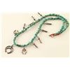 Image 2 : Turquoise Heishi Beaded Necklace