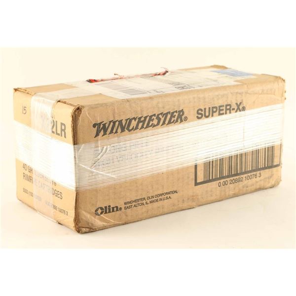 Case of Winchester .22LR