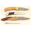Image 2 : Damascus Knife Lot