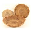 Image 1 : Lot of 3 Plains Indian Basketry Trays