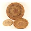 Image 2 : Lot of 3 Plains Indian Basketry Trays