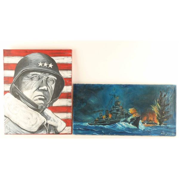 Lot of 2 Painting
