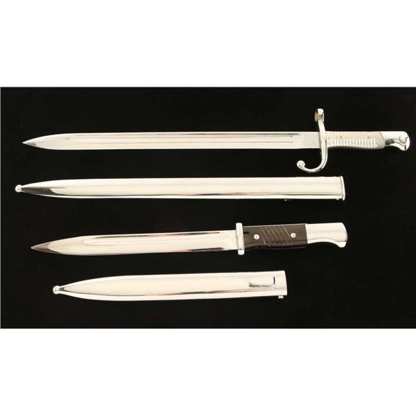 Lot of 2 German Parade Bayonets