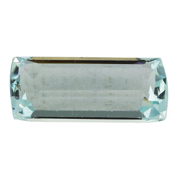 5.76 ct.Natural Cushion Cut Aquamarine