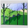 Image 2 : "Over Hills" Limited Edition Giclee on Canvas by Larissa Holt, Numbered and Sign