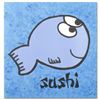 Image 1 : "Sushi" Limited Edition Lithograph by Todd Goldman, Numbered and Hand Signed wit