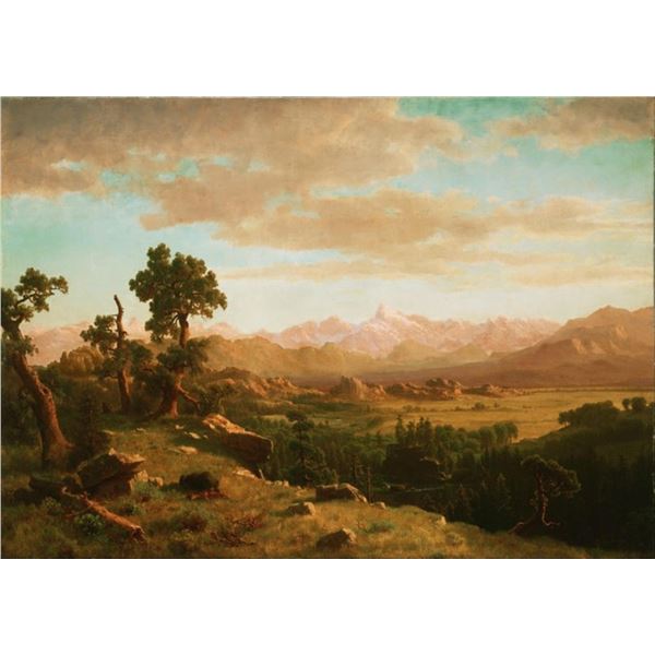 Bierstadt - Wind River Country