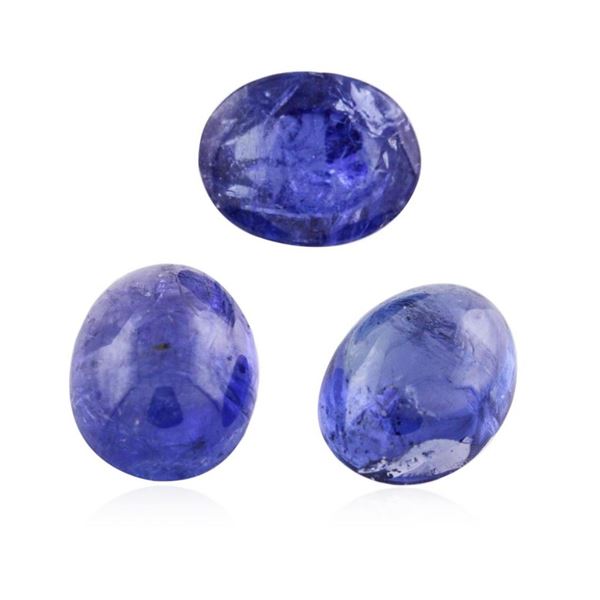 22.9 ctw. Oval Cabochon Cut Tanzanite Parcel