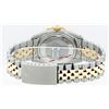 Image 7 : Rolex Mens 2 Tone Mother Of Pearl 3 ctw Channel Set Diamond Datejust Wristwatch