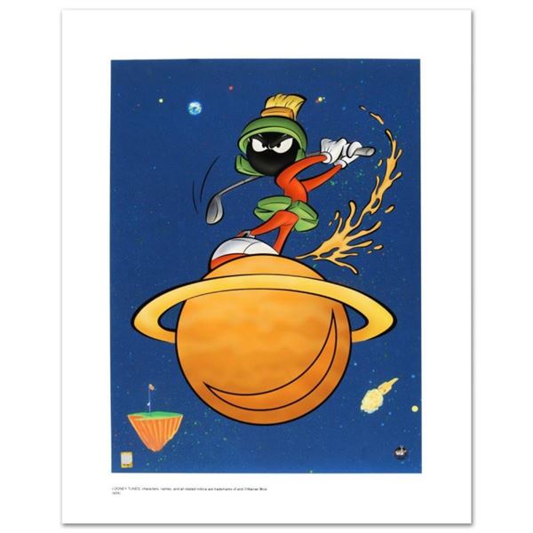  Marvin Martian Golf  Limited Edition Giclee from Warner Bros., Numbered with Ho