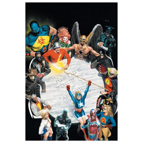 DC Comics, "Justice Society of America #1" Numbered Limited Edition Giclee on Ca