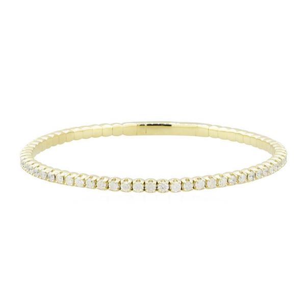 3.16 ctw Diamond Bracelet - 14KT Yellow Gold